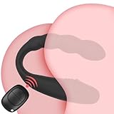 LZMYZ Doppelkopf Vibrator mit 10 Vibrationsmodi Fernbedienung Anal Vibratoren für Sie Klitoris G-Punkt Lesben Partner Doppel Dildo Stimulation Paarvibrator Sexspielzeug für Frauen und Paar