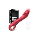 Cacuola Vibrator Dildo, Gebogene Stoßfunktion Dildos Sex Spielzeug für die Frau, Präzise Stimulation des G Punkt Vibration für Frauen, Vibratorensets für Frauen Sexspielzeug, Sex Toys