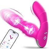 Unikrealer Sex Spielzeug für die Frau Dildo, G Punkt Vibration für Frauen 9x9 Vib-Stoßfunktion Vibratorensets Klitoris Stimulator mit APP Auflegevibrator Dildos Sexspielzeug Paare Sex Toys Vibro Ei