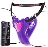 Vibrator mit Sexy Unterwäsche Sex Spielzeug für die Frau Paare - Vibration für Frauen Klitoris Stimulator für sie, Erotisches Sexspielzeug Unterhosen Damen Bullet Vibratoren Leise mit 10 Modi