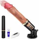 Cacuola Dildo mit 5 Stoßfunktion & 7 Vibration für Frauen, Vibrator Sex Spielzeug für Paare, Sex Spielzeug für die Frau Männer, Vibratorensets für Frauen Männer, Dildos Sexmaschine Maschinen & Geräte
